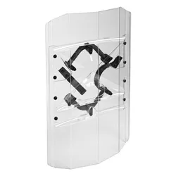 ESP protiúderový štít univerzální hranatý, úchop volnou rukou