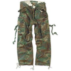 Surplus Kalhoty M65 Vintage Fatigues woodland S