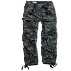 Surplus Kalhoty Airborne Vintage blackcamo XL