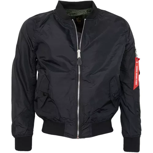 Černá bunda MA1 Bomber Fliegerjacke Sommer