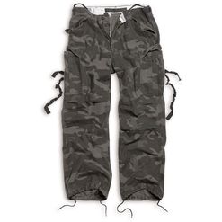 Surplus Kalhoty M65 Vintage Fatigues blackcamo S